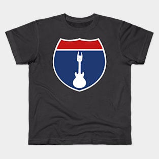 Guitar Shield Kids T-Shirt